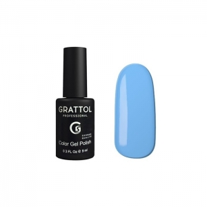 Grattol Color Gel Polish Ice Blue 089